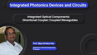 Integrated Optical ComponentsDirectional Coupler Coupled Waveguides [upl. by Aerdnaid]