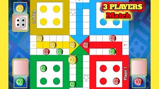 Ludo King 3 Players  Ludo King Game in 3 Players  Ludo Gameplay  420 [upl. by O'Donnell]