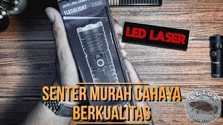 SENTER F916A MURAH CAHAYA BERKUALITAS  SEPERTI BILED [upl. by Urbannai]