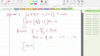 Lecture 13 Part 2 Finite element solution of Poissons equation [upl. by Cyna]