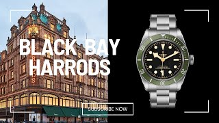 Tudor Black Bay Harrods the baby rolex kermit [upl. by Agnesse672]