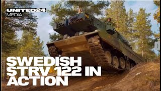 Swedish Main Battle Tank Strv 122 Deployed in Ukraine Equal to the Abrams or Challenger 2 [upl. by Sedda]