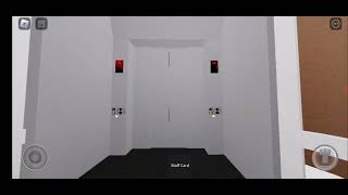 Schindler Miconic 10 Elevator Copy of Marriott Marquis Times Square NYC WIP Roblox [upl. by Garzon170]