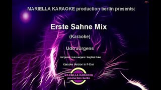 Udo Jürgens Erste Sahne Mix Karaoke Version [upl. by Demmy937]