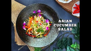 Asian Cucumber Salad [upl. by Richella221]