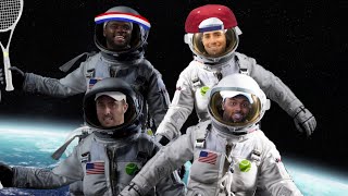 USTA TMinusNetGeneration Pros Give Their Tennis In Space Advice [upl. by Anyek]