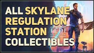 All Skylane Regulation Station Collectibles Star Wars Jedi Survivor [upl. by Nanfa]