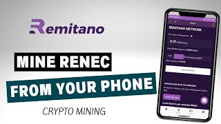 How to mine Renec coin  Remitano app review [upl. by Heuser]