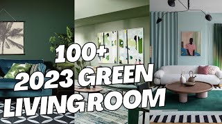 100 Green Living Room Decor Ideas Living Room Design and Inspiration with Green Shades [upl. by Htiffirg]