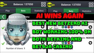 THE BET9JA BETKING BETZERO CASINO AI BOT [upl. by Liagabba]