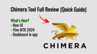 Chimera Tool new UI 2024 Review  Unlock FRP Bypass IMEI Repair and More [upl. by Aihsenek]