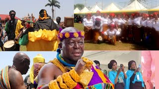 OTUMFOUR 😍😍😍MANHYIA CELEBRATE BEAUTIFUL AWUKUDAE FESTIVAL WITH DIFFERENT TRIBES BEYOND GHANA [upl. by Dianna415]