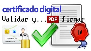 ✍ Firmar y validar PDF ✅ con certificado digital usando Linux 😎 [upl. by Mortensen]