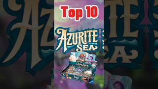 Azurite Sea’s Biggest Treasures Top 10 Most Expensive Trading Cards From The Latest Lorcana Set [upl. by Ynnaj]