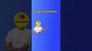 Drug Classification Tricks 💡  Pharmacology drug Classification  education biology [upl. by Airetal255]