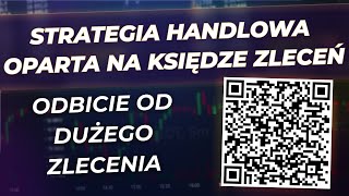 Strategia handlowa oparta na księdze zleceń  Odbicie od dużego zlecenia [upl. by Ihtraa]