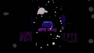 ❄️🔪survive the killer🥶⛄️ winter concept Christmans🎁 survivethekiller [upl. by Nalyac]