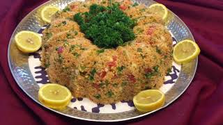 How to Make Turkish Kısır CouscousRecipe in Best Easy Way [upl. by Fante]