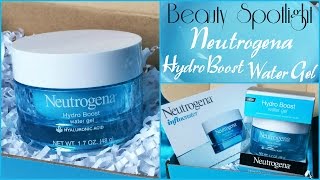 Neutrogena Hydro Boost Water Gel  Review [upl. by Aronow]