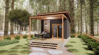 Small Yet Perfect Cozy 4x6m House for Simple Living [upl. by Iaw307]