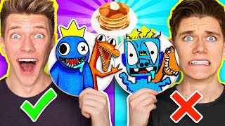 Best of Pancake Art Challenges 2 Must See How To Make Rainbow Friends amp Minecraft vs Roblox [upl. by Eneg]