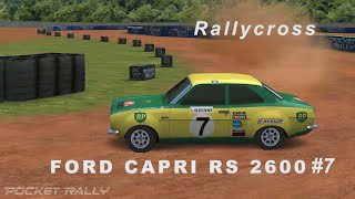 FORD CAPRI RS 2600 7 4 LAPS pocketrally ford fordcapri lisbonne Valeo [upl. by Stephania]