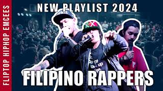 New FIlipino Rap Music Playlist  Fliptop Rappers Song Compilation 2024 [upl. by Raynard]