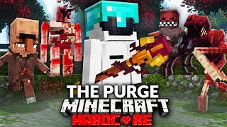 100 Players Simulate Minecrafts Scariest Purge [upl. by Mount]