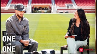 1on1 Sitting Down with FirstRound Pick Ricky Pearsall at Levis® Stadium [upl. by Yvi]