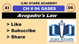 avogadro law class 11 chemistry  avogadros law chapter 4 fsc chemistry part 1 in urdu [upl. by Evelina]