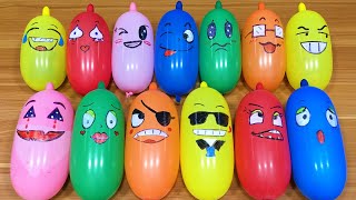 BALLOONS Slime Making Slime with Funny Balloons  Satisfying Slime video 1233 [upl. by Crotty985]