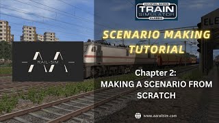 Railworks Train Simulator  Scenario Making Tutorial  Chapter 2 Creating Scenario [upl. by Sheffie]