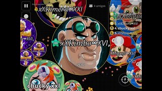 🔴Agario mobile Agar Agarlive KimboYTlive [upl. by Eelinnej]