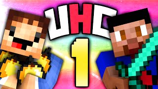 Minecraft UHC 1 Season 12  Ultra Hardcore with Vikkstar amp Woofless [upl. by Courtenay]