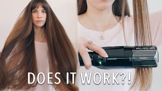 Trying Out the Split Ender Pro 2 on My Long Hair [upl. by Sadiras]