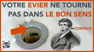 Pourquoi votre évier tourne dans le sens des aiguilles d’une montre  Ou pas… [upl. by Joanne]