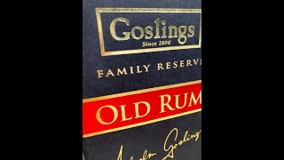 Rum Review Goslings Family Reserve Old Rum [upl. by Harac]