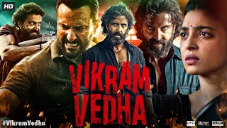 Vikram Vedha Full Movie  Hrithik Roshan  Saif Ali Khan  Radhika Apte  Review amp Facts 1080p [upl. by Auburta]