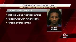 20yearold becomes third adult charged in Chiefs parade and rally shooting [upl. by Mayman667]