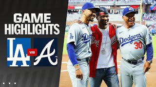 Dodgers vs Braves Game Highlights 91424  MLB Highlights [upl. by Anelrahc]