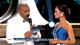 Pia Wurtzbach on US presence being Miss Universe [upl. by Ardy876]