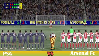 👉PSG vs Arsenal fc full penalty shootout  PSG vs ARS HIGHLIGHTS⚽ [upl. by Rosmunda]