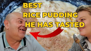 Slow Cooker Rice Pudding  Old Food Guy Loved It [upl. by Annoit]