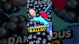 NEVER Swim If You See Black Balls 😨 viral [upl. by Adam]