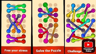 Tangle Rope 3D Sorting Puzzle Early Access Game review New Game [upl. by Atnahs267]