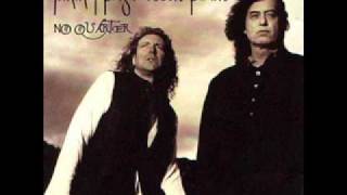 Jimmy Page amp Robert Plant  No Quarter  No Quarter [upl. by Ecilef]