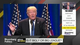 Bigly vs Big League What Is Donald Trump Saying [upl. by Wernda]