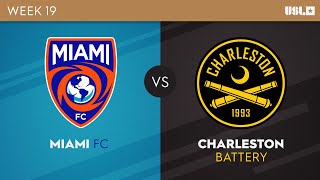 Miami FC v Charleston Battery July 15 2023 [upl. by Enawtna]