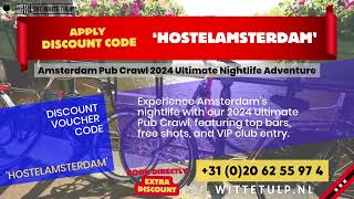 Amsterdam Pub Crawl 2024 Ultimate Nightlife Adventure [upl. by Neelahs]