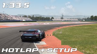 Misano  Aston Martin V8 GT3 1335  Hotlap  SETUP  ACC v19 [upl. by Adnawyek]